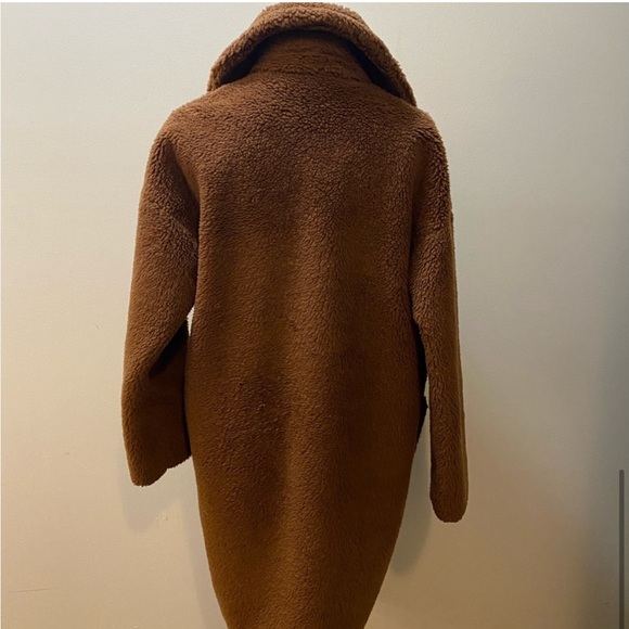 Max mara weekend teddy bear coat wool camel brown jacket - Picture 7 of 11